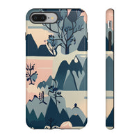 Pink and Blue Mountains Phone Cases! New!!! Over 40 Phone Sizes To Choose From! Free Shipping!!!