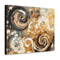 Western Inspired Abstract Oil Painting Canvas Gallery Wraps!