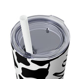 Mama Cow Printed Skinny Tumbler with Straw, 20oz! Multiple Colors! Mothers Day!