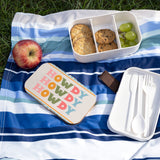 Western Inspired Howdy Howdy Howdy Bento Lunch Box! Free Shipping!!! Great For Gifting! BPA Free!