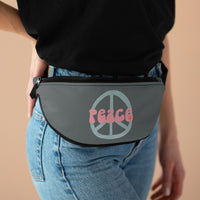 Retro Blue Peace Symbol Unisex Fanny Pack! Free Shipping! One Size Fits Most!