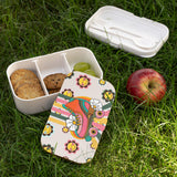 Retro Derby Roller Skate Daisy Bento Lunch Box! Free Shipping!!! Great For Gifting! BPA Free!