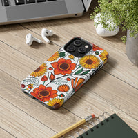 Sunflower Daisy Medley Fall Vibes Tough Phone Cases!