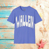 Wallen Groovy Unisex Graphic Tees! Summer Vibes! All New Heather Colors!!! Free Shipping!!!