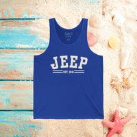 All Terrain Vehicle Est. 1941 Unisex Jersey Tank Top! Summer Vibes! Free Shipping!
