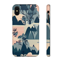 Pink and Blue Mountains Phone Cases! New!!! Over 40 Phone Sizes To Choose From! Free Shipping!!!