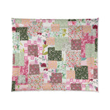 Riley, Girly Boho Pink Patchwork Quilt Comforter! Super Soft! Free Shipping!! Mix and Match for That Boho Vibe!