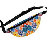 Watercolor Rainbow Wash Daisy Unisex Fanny Pack! Free Shipping! One Size Fits Most!
