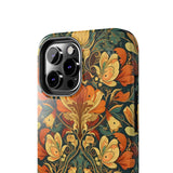 Fall Butterfly Florals Tough Phone Cases! Fall Vibes!