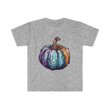 Ombre Pumpkin Halloween Fall Vibes Unisex Graphic Tees!