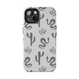 Slithering Snake Cactus Western Tough Phone Cases!