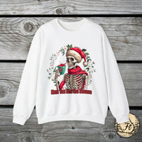 Have The day you Deserve Christmas edition Dead Inside Unisex Heavy Blend Crewneck Sweatshirt!