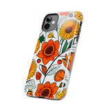 Sunflower Daisy Medley Fall Vibes Tough Phone Cases!