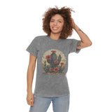 Floral Cactus Distressed Unisex Mineral Wash T-Shirt! New Colors! Free Shipping!!!