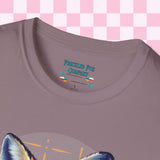 Retro Fox Graphic Tee! Ultra Soft! Free Shipping! Summer Vibes!