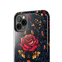 Stained Glass Gothic Inspired Halloween Tough Phone Cases! Fall Vibes!