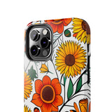 Sunflower Daisy Medley Fall Vibes Tough Phone Cases!