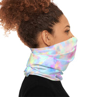 Marble Rainbow Lightweight Neck Gaiter! 4 Sizes Available! Free Shipping! UPF +50! Great For All Outdoor Sports!