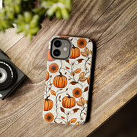 Vining Pumpkins Fall Vibes Tough Phone Cases!