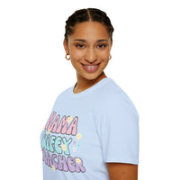 Mama Wifey Teacher Unisex Graphic Tees! All New Heather Colors!!! Free Shipping!!! Back To School!