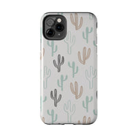 Pastel Colored Cactus Western Tough Phone Cases!