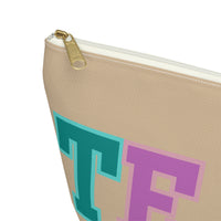 Rainbow Cream Teach Accessory Pouch, Check Out My Matching Weekender Bag! Free Shipping!!!