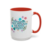 Beautiful Girl You Can Do Hard Things Mug! 11 oz/15 oz! Free Shipping! BPA Free! Microwave/Dishwasher Safe!