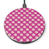 Hot Pink Daisy Wireless Phone Charger! Free Shipping!!!