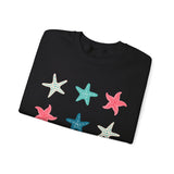 Starfish Medley Unisex Sweatshirt! Plus Sizes Available!