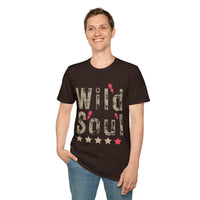 Wild Soul Lightning Bolt Unisex Graphic Tees! Summer Vibes! All New Heather Colors!!! Free Shipping!!!