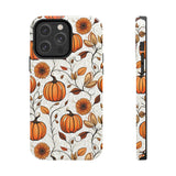 Vining Pumpkins Fall Vibes Tough Phone Cases!