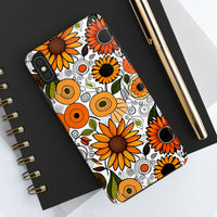 Sunflowers and Daisies Retro Fall Vibes Tough Phone Cases!