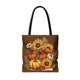 Autumn Sunflower Bouquet Fall Vibes Tote Bag!