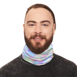 Marble Rainbow Lightweight Neck Gaiter! 4 Sizes Available! Free Shipping! UPF +50! Great For All Outdoor Sports!