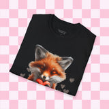 Fox Valentines Day T-Shirt! Valentines Day! Spring Vibes! Graphic Tees!