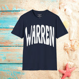 Warren Groovy Unisex Graphic Tees! Summer Vibes! All New Heather Colors!!! Free Shipping!!!