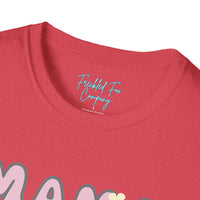 Mama Wifey Teacher Unisex Graphic Tees! All New Heather Colors!!! Free Shipping!!! Back To School!