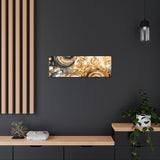 Western Inspired Abstract Oil Painting Canvas Gallery Wraps!