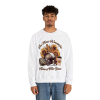 The Most Wonderful Time of The Year Football Season Fall Vibes Unisex Heavy Blend Crewneck Sweatshirt!