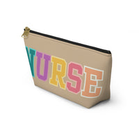 Rainbow Cream Nurse Accessory Pouch, Check Out My Matching Weekender Bag! Free Shipping!!!