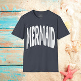 Mermaid Coastal Unisex Graphic Tees! Summer Vibes! All New Heather Colors!!! Free Shipping!!!