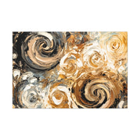 Western Inspired Abstract Oil Painting Canvas Gallery Wraps!