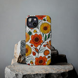 Sunflower Daisy Medley Fall Vibes Tough Phone Cases!