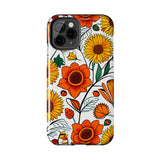 Sunflower Daisy Medley Fall Vibes Tough Phone Cases!