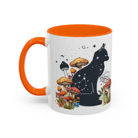 Mug - Fox Silhouette Mushroom Giftable Accent Coffee Mug (11, 15oz)