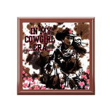 In My Cowgirl Era Boho Dreams Jewelry Box! Ceramic Tile Top! Fast and Free Shipping!!! 7 x 7 Sizing!