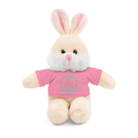 Peace Symbol Stuffed Animals! 6 Different Animals to Choose From! Free Shipping!