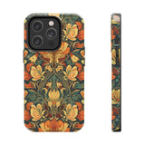 Fall Butterfly Florals Tough Phone Cases! Fall Vibes!