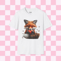 Fox Valentines Day T-Shirt! Valentines Day! Spring Vibes! Graphic Tees!