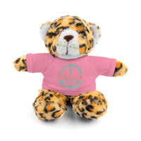 Peace Symbol Stuffed Animals! 6 Different Animals to Choose From! Free Shipping!